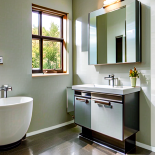 108_A white walled bathroom features beige appliances and furniture..png